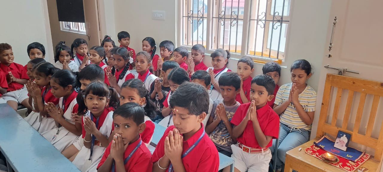 Balsanskar at Spoorthi Vidya Kendra, Koramangala.